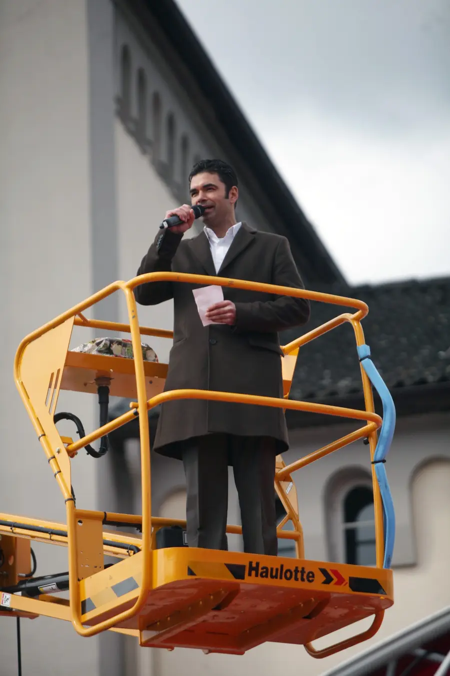 Peter Juhle bei der 400-Jahr-Feier der Stadt Rodenberg 2015